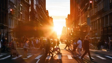 Гняв срещу хората, които не натискат бутоните на светофарите и блокират пешеходния поток