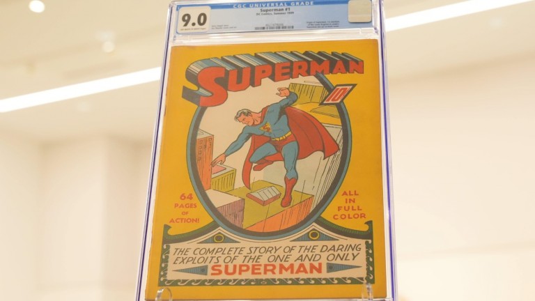 Копие от първия брой на комикс за Супермен бе продадено за 9,12 милиона долара