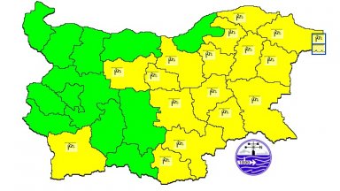 Опасно време в сряда и жълт код за 16 области, поривите на вятъра ще достигат до 80 км/ч