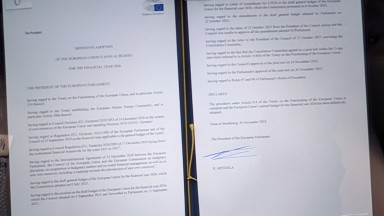 Европейският парламент прие бюджета на ЕС за следващата година