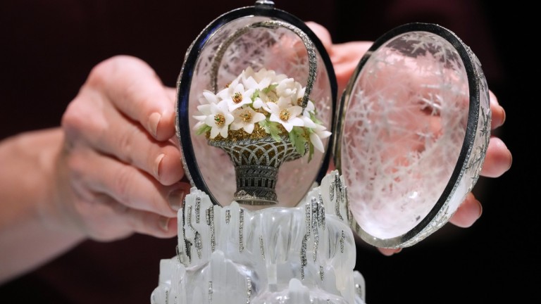 "Зимното яйце"  на Фаберже беше продадено за рекордните 22,9 млн. британски лири 