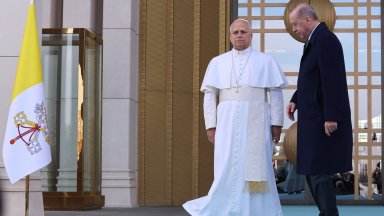 Папата при Ердоган: Турция е мост на толерантността между Изтока и Запада (снимки)