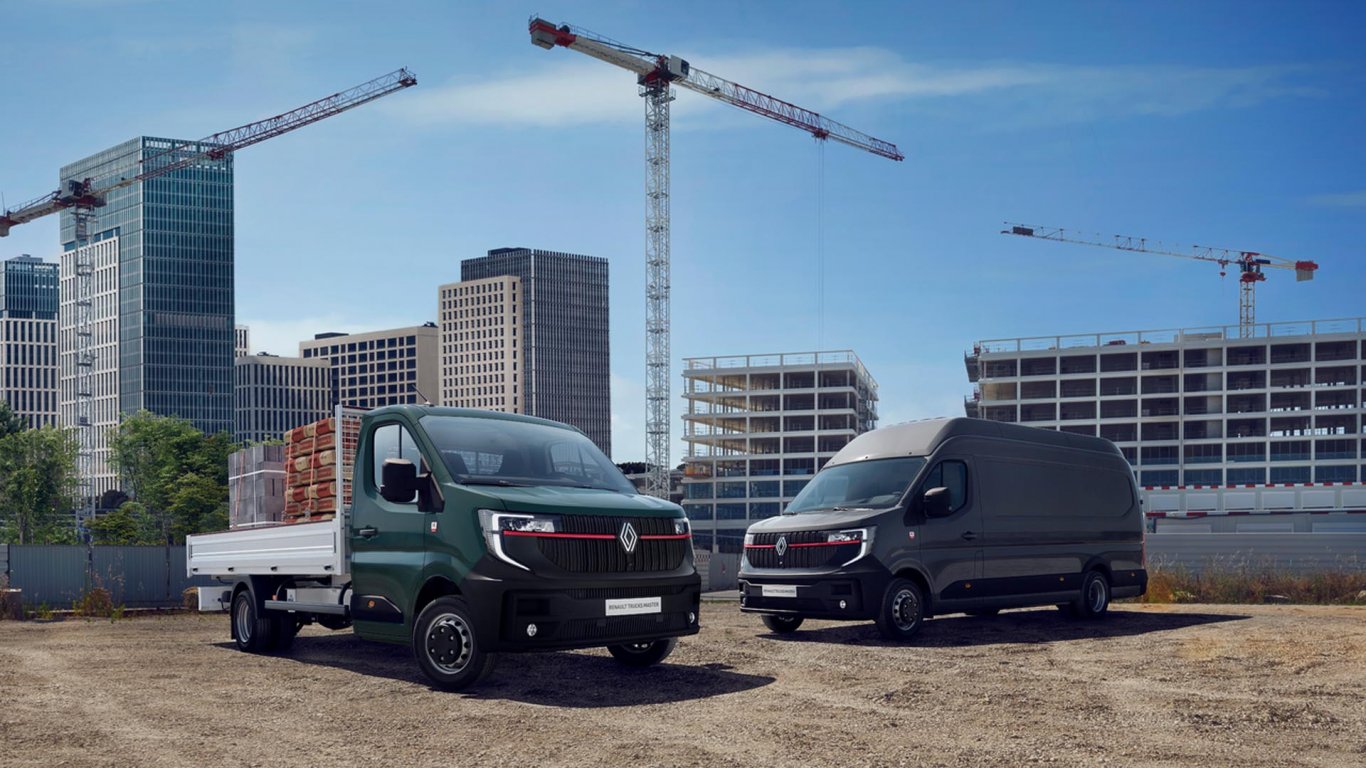Renault Trucks разширява гамата си с два нови варианта на Master