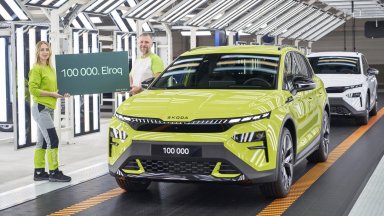Skoda Auto произведе 100 000-ия изцяло електрически Elroq