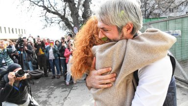 Благомир Коцев излезе на свобода (снимки/видео)