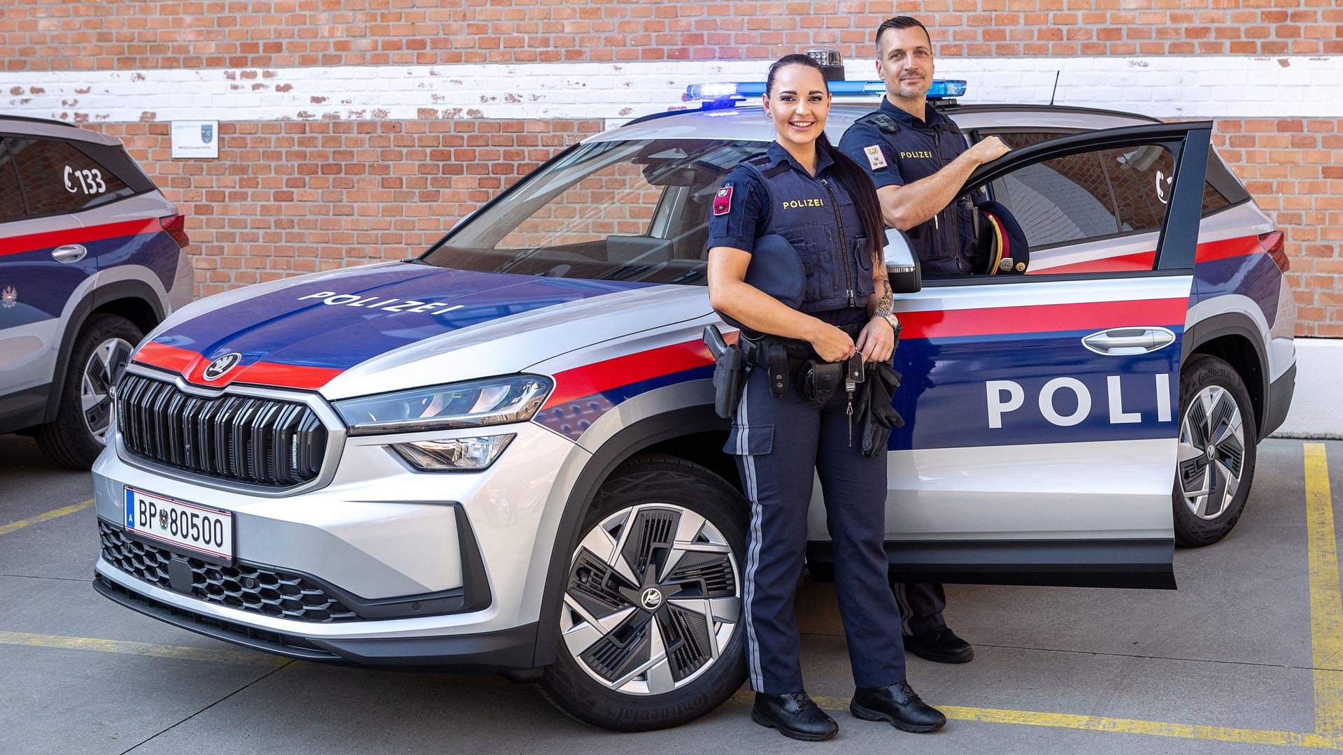 Skoda има дългогодишно партньорство с австрийската полиция