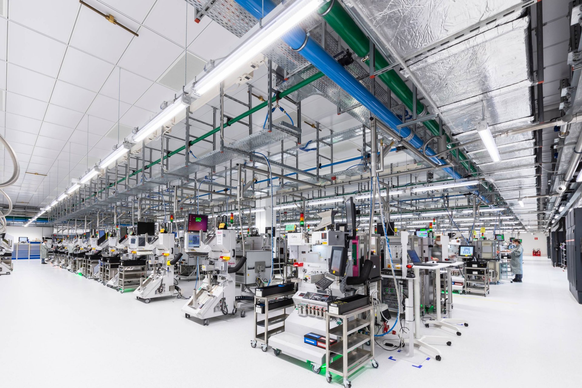 Производствени мощности на Melexis България