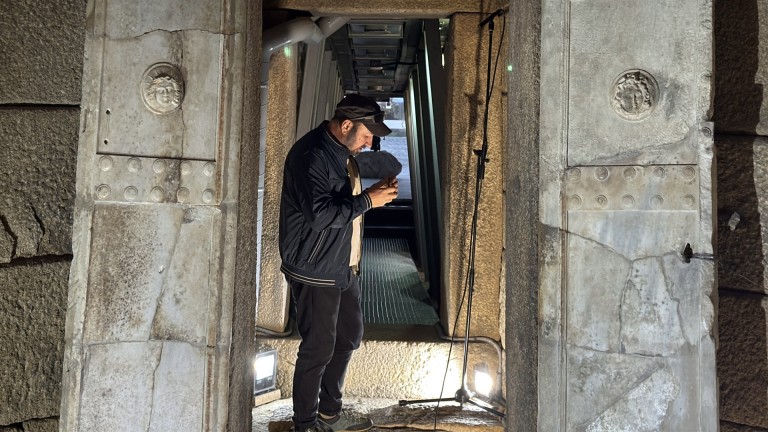 Стефан Вълдобрев записа миниатюра в гробницата на тракийския владетел Севт Трети