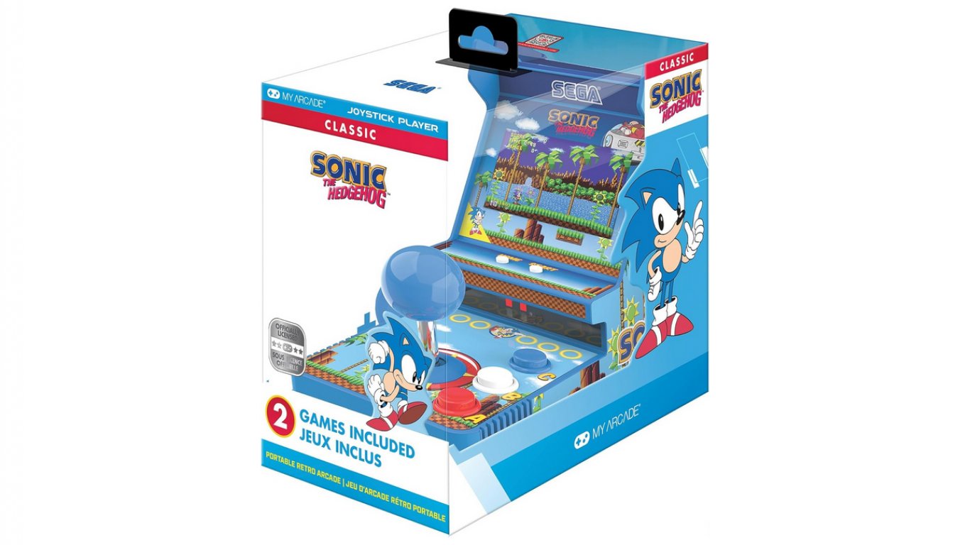 Sega връща духа на аркадните зали с мини автомати на Sonic The Hedgehog