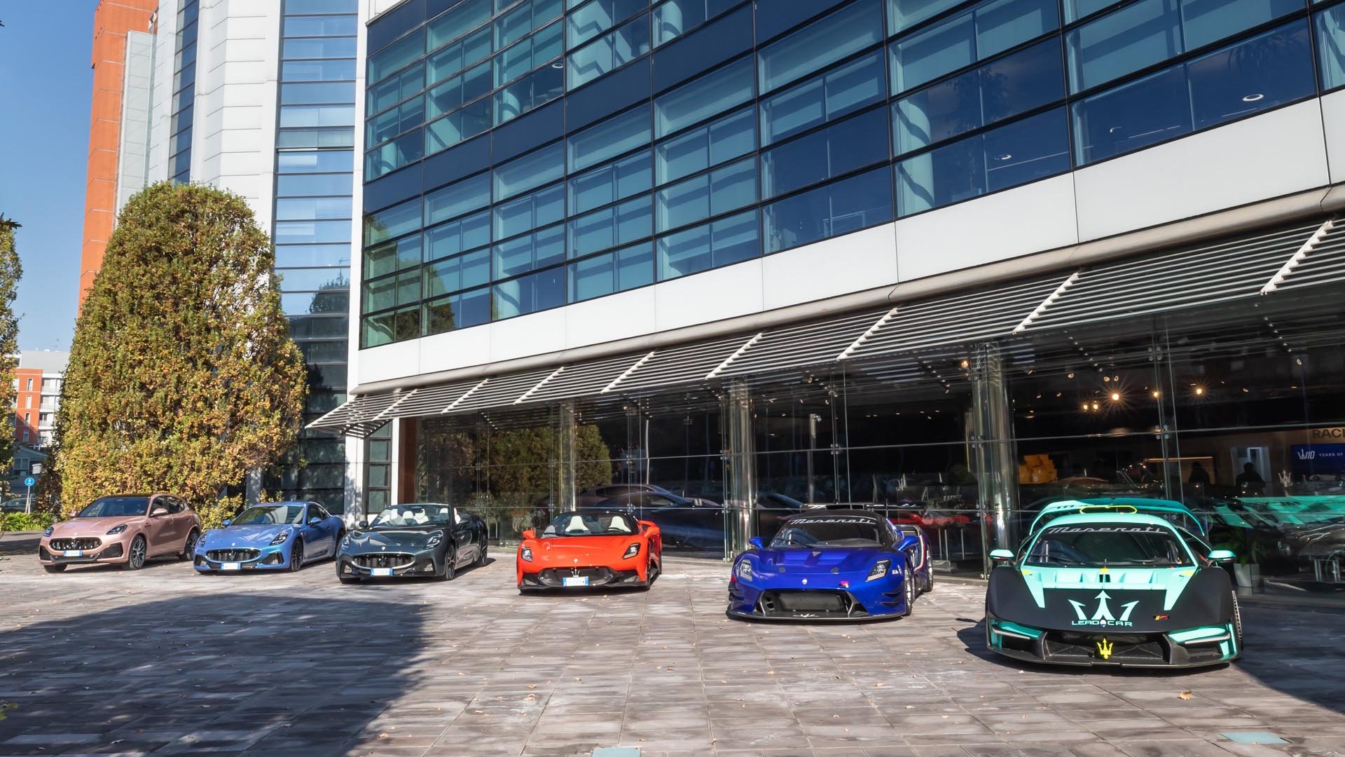 Гамата на Maserati в Модена