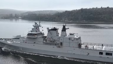 Новият патрулен кораб "Храбри" се присъединява към ВМС