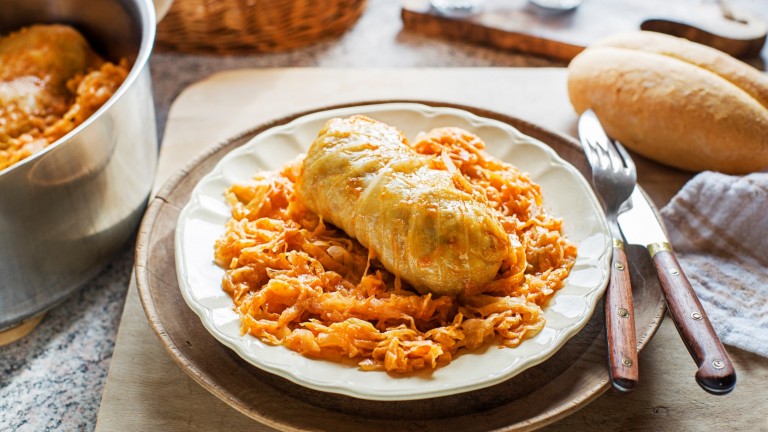 За Бъдни вечер: Постни зелеви сарми с боб