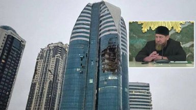 Украйна удари с дрон небостъргач в Грозни, Кадиров се закани да отговори с "личен подарък"