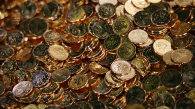 БНБ ще отсече 218 млн. броя евромонети догодина