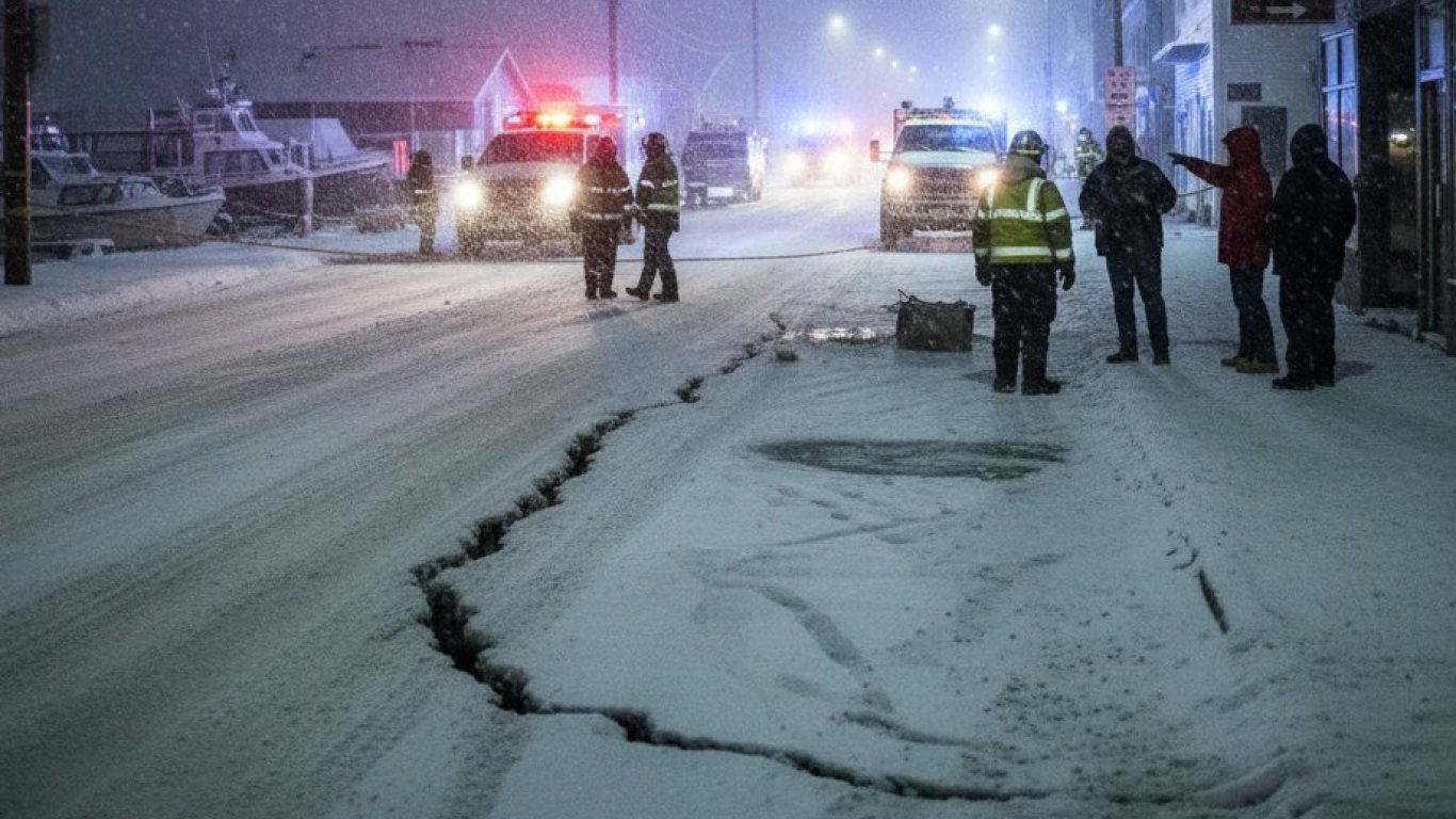 Силно земетресение с магнитуд 7 0 по скалата на Рихтер