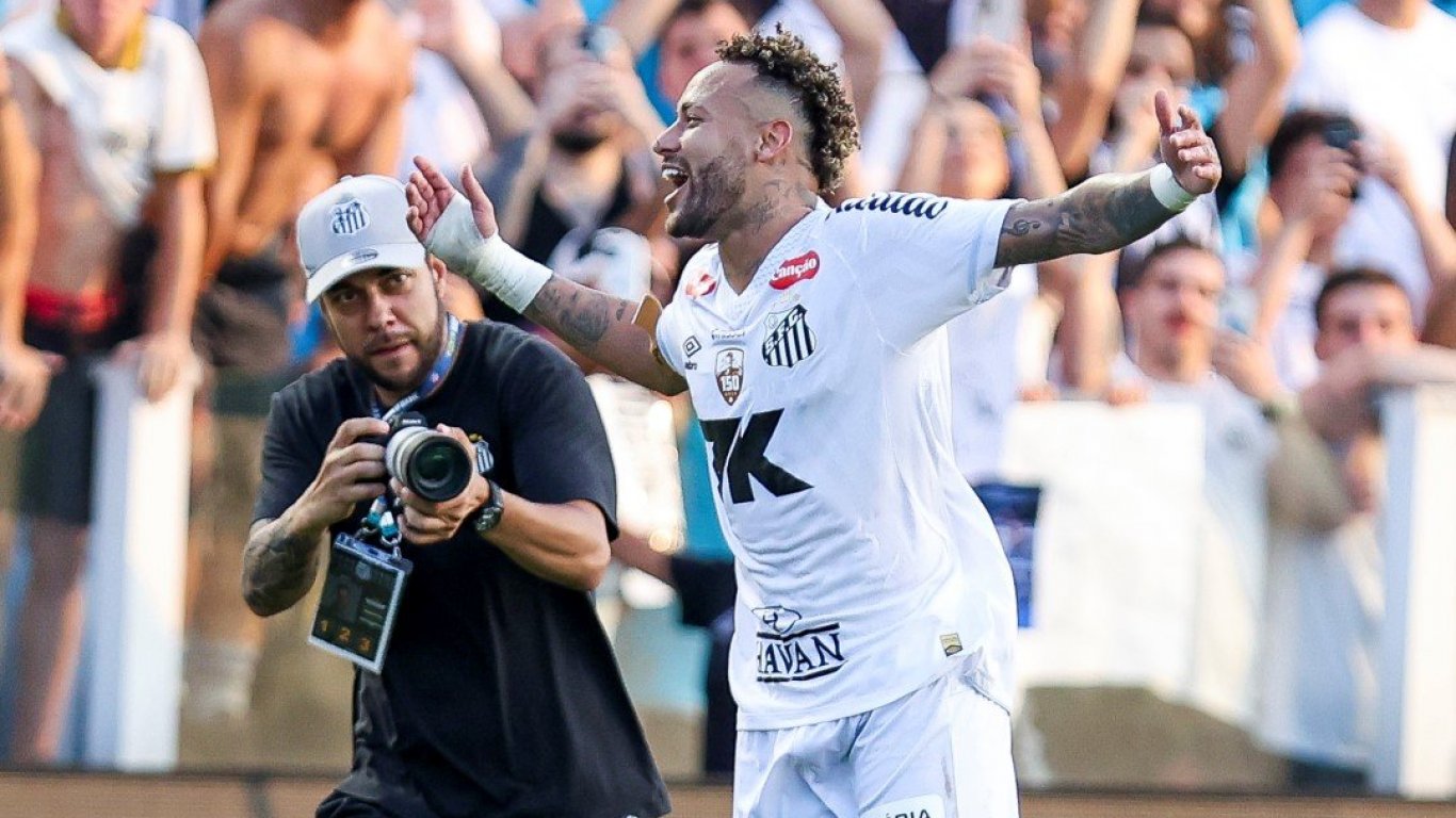 В еуфоричната атмосфера на Вила Белмиро Неймар се превърна в