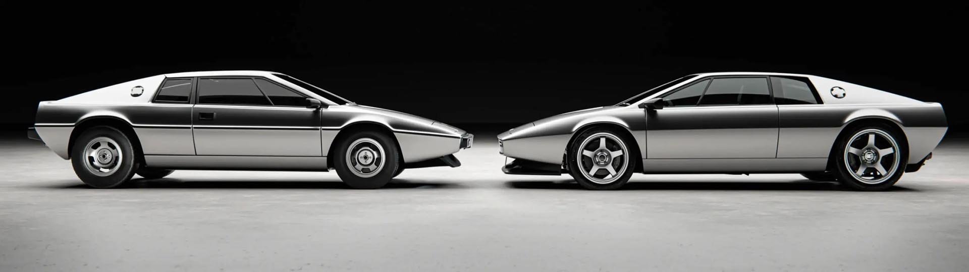 Оригиналния Lotus Esprit Series 1 и Encor Series 1