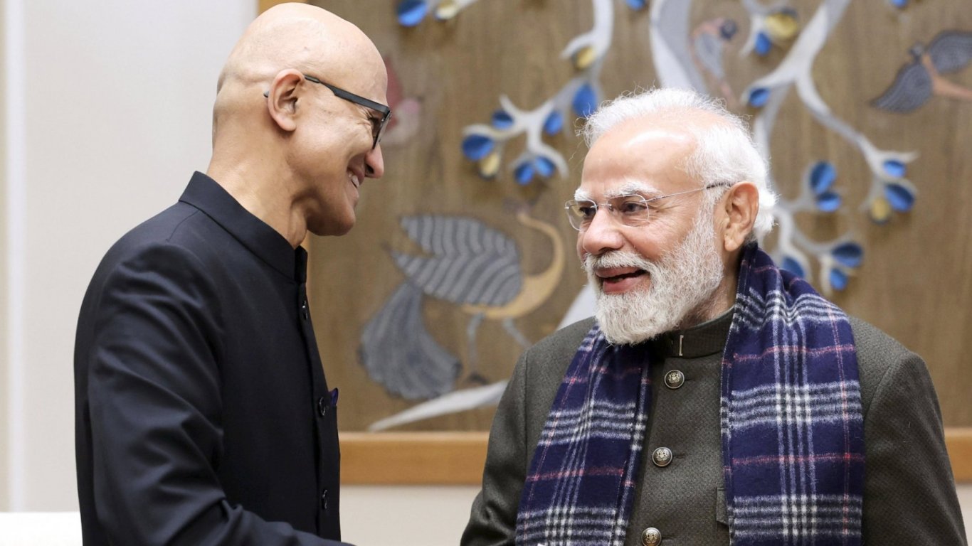 Индия става ИИ хъб: "Майкрософт" с мащабна инвестиция от 17,5 млрд. долара