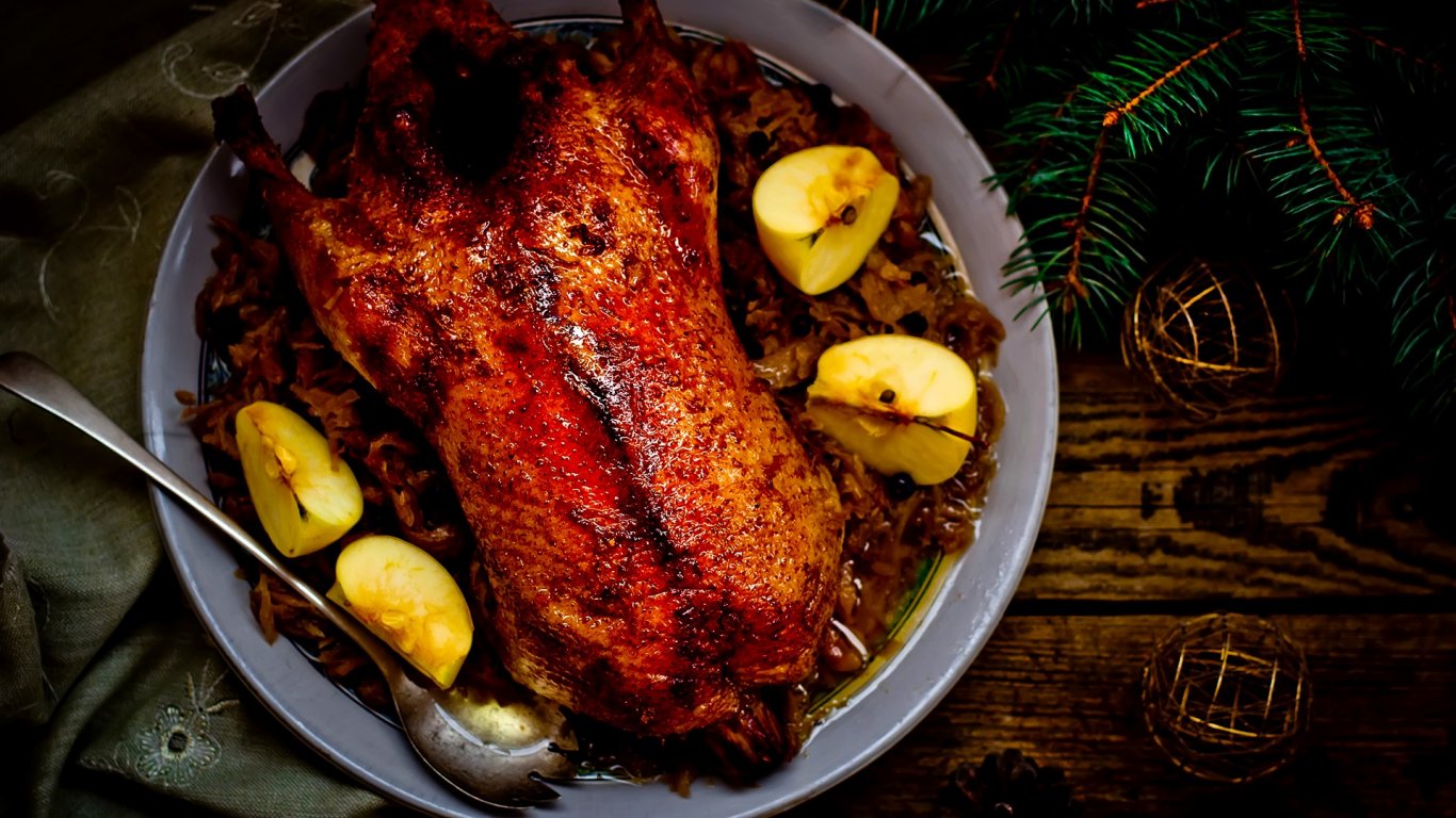 Майсторски клас: Как се прави пълнена коледна патица