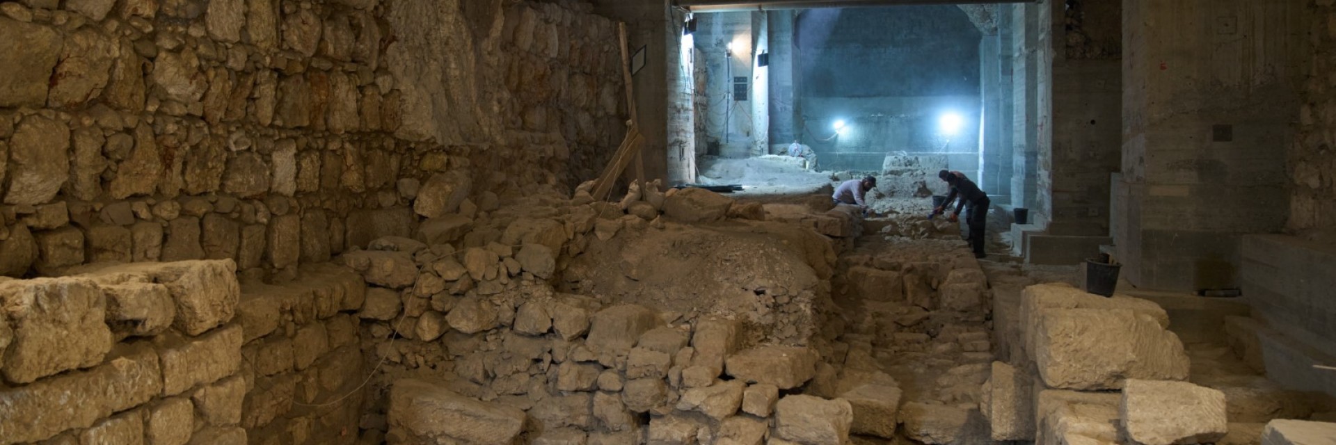 Археолози откриха запазен участък от древната стена на Йерусалим от епохата на Ханука