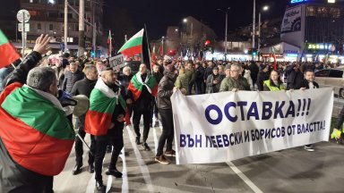 Антиправителствени протести в цялата страна (снимки)