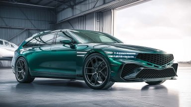 Genesis G90 Wingback предизвиква вниманието на аристократите