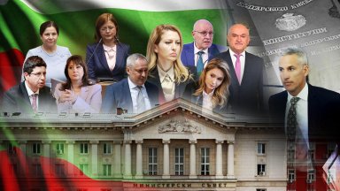 Личният състав по домовата книга е строен и чака хода на Румен Радев