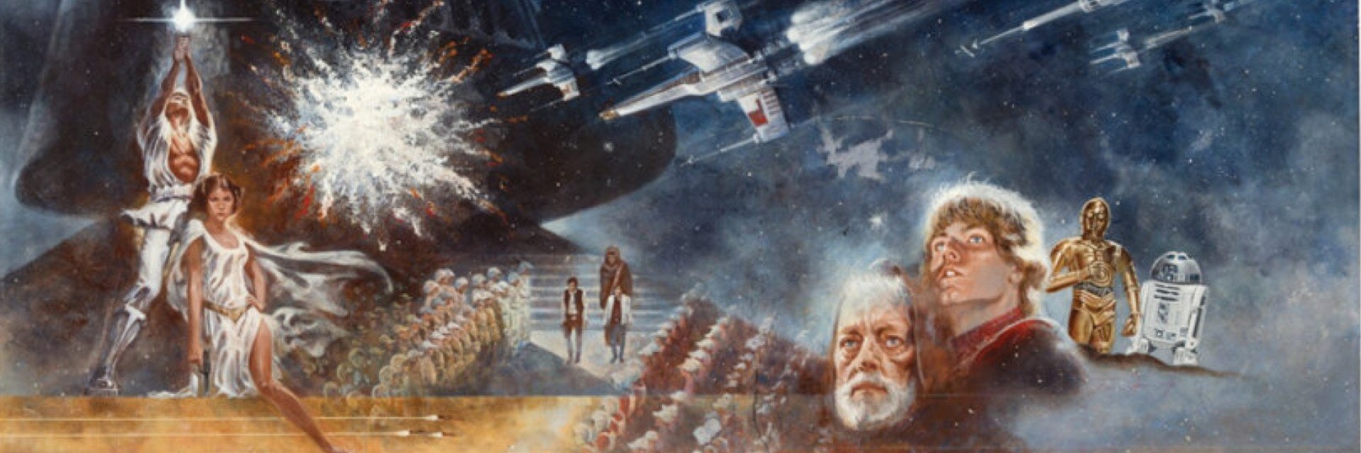 Близо 3,9 милиона долара за картината, представила "Междузвездни войни" на света