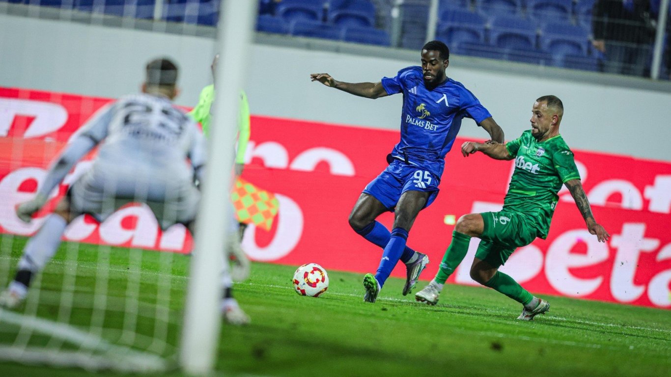 В последния си мач за годината Левски се представи убедително