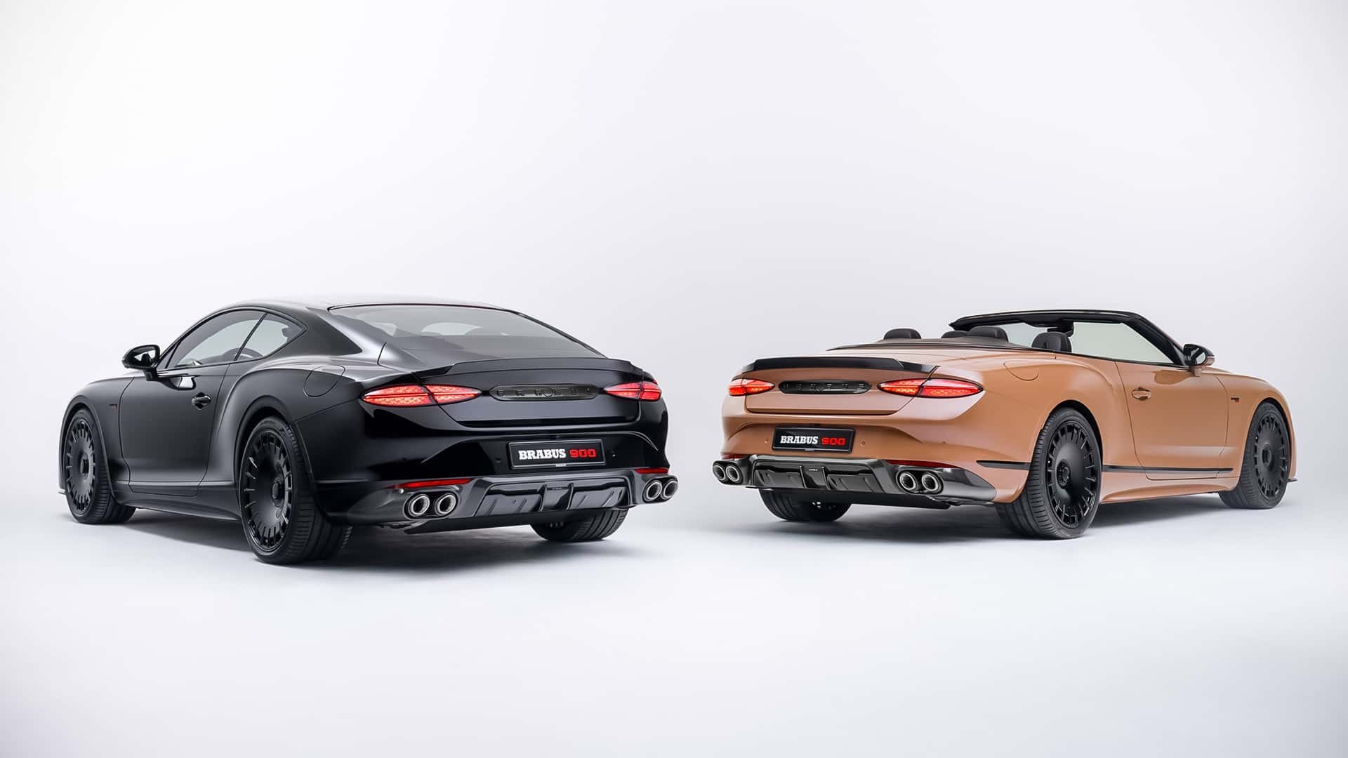 Brabus 900 Superblack (купе) и Brabus 900 (кабриолет)