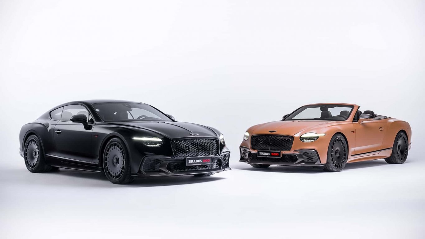 Първото Bentley от Brabus идва с по-мощен двигател V8 и напълно обновен интериор