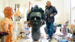 На "Островът на скулптурата" с Георги Донов и Косьо Минчев