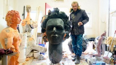 На "Острова на скулптурата" с Георги Донов и Косьо Минчев