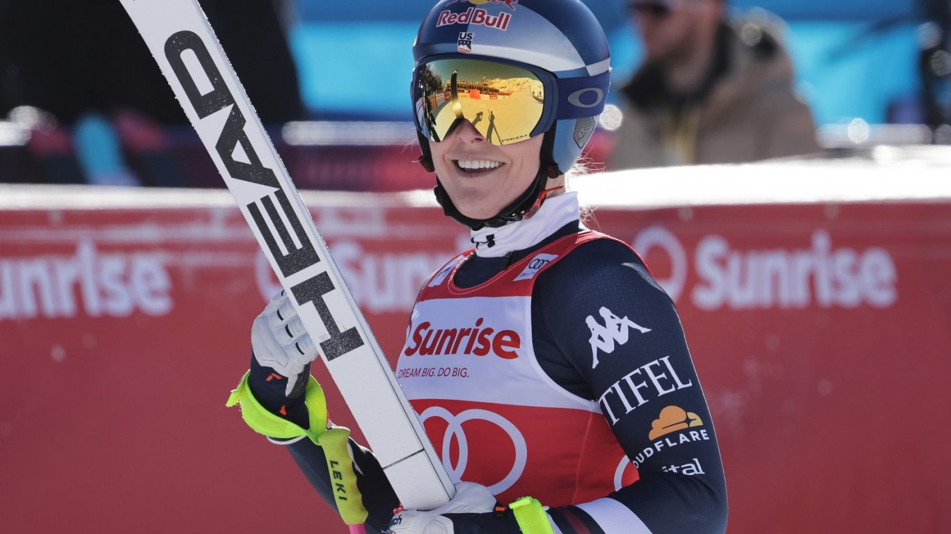 Линдзи Вон триумфира с подиум в Санкт Мориц