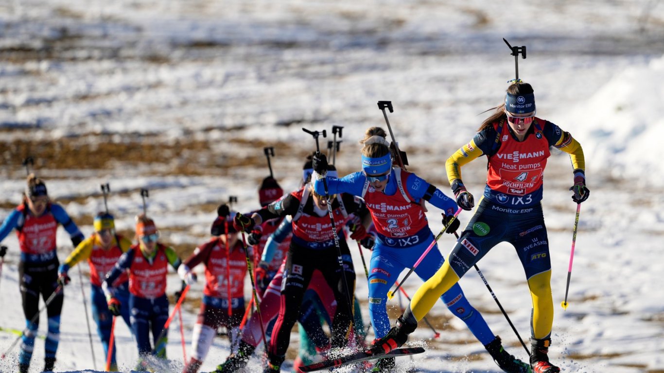 Българките завършиха 14-и в женската щафета по биатлон в Хохфилцен