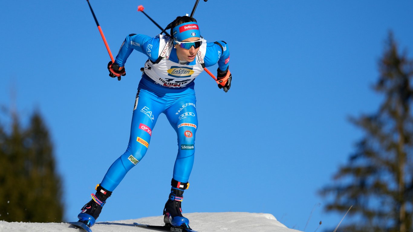 Лиза Витоци триумфира в преследването в Хохфилцен