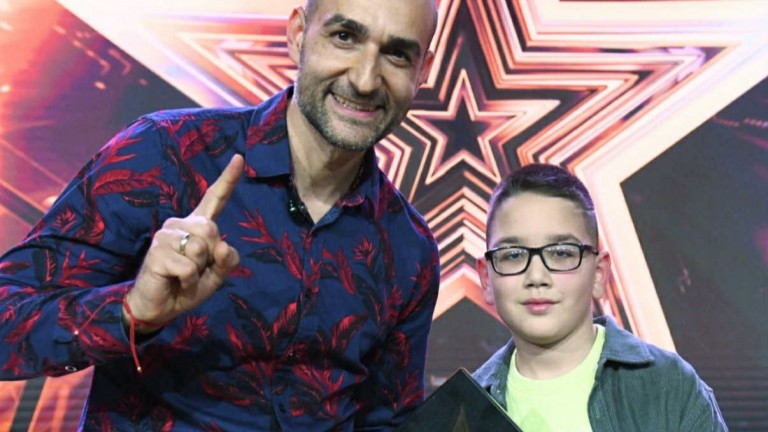 10-годишният Константин Червенков е големият победител в "България търси талант“