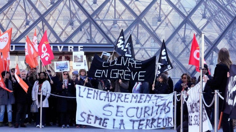 Служителите на Лувъра в Париж решиха да стачкуват