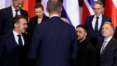 Европейски лидери обявиха, че искат да пратят собствени мироопазващи сили в Украйна