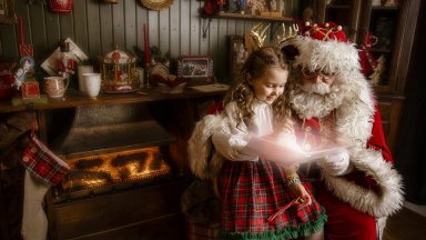 Стотици болни деца изживяват коледна приказка благодарение на Photoshop фотографи