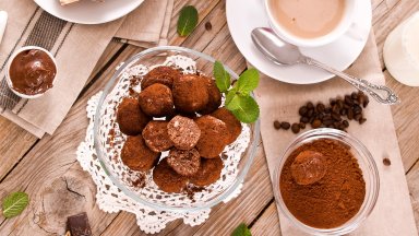 Шоколадови трюфели тирамису