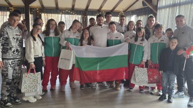 Карлос Насар гостува на спортисти с интелектуални затруднения