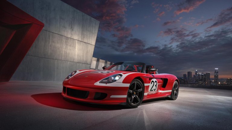 Porsche Carrera GT получи цветовете на легендарното Porsche 917 за Льо Ман