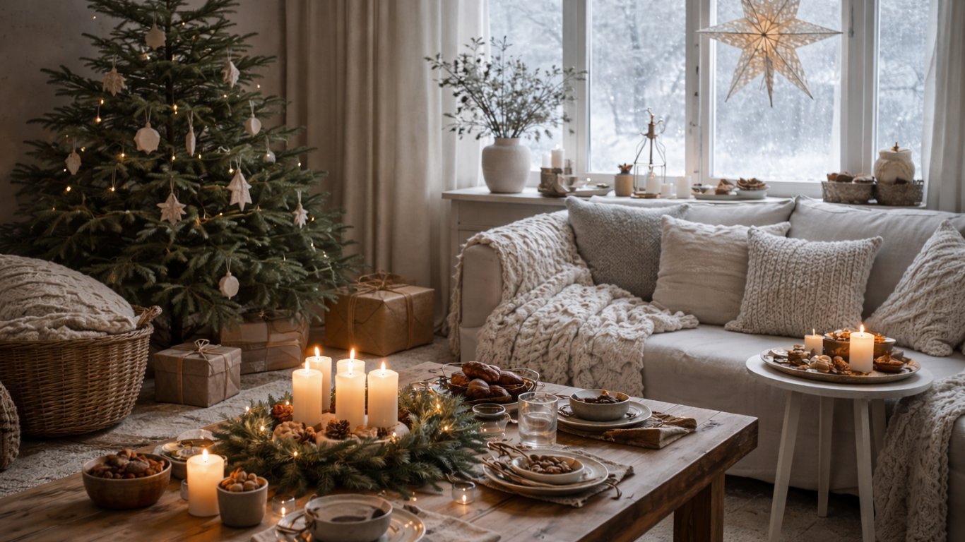  Тихата Коледа, която завладя Instagram – как скандинавците ни отучиха от лампичките