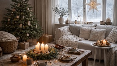  Тихата Коледа, която завладя Instagram – как скандинавците ни отучиха от лампичките