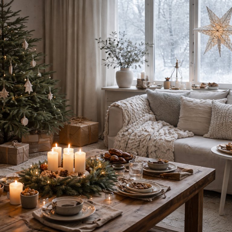  Тихата Коледа, която завладя Instagram – как скандинавците ни отучиха от лампичките