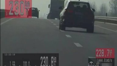 Хванаха българин, летял с близо 220 км/ч по сръбска магистрала 
