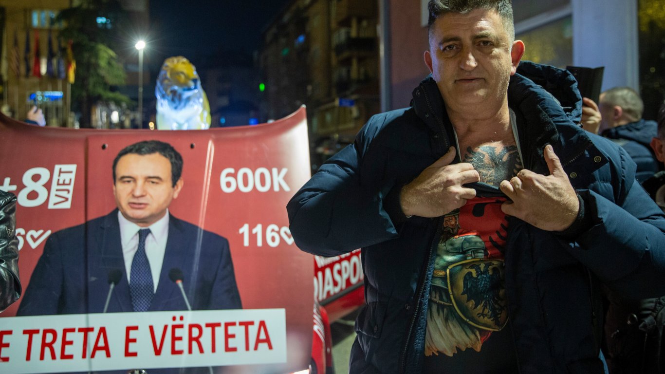 "Диаспората решава": Управляващата партия на премиера Курти спечели вота в Косово
