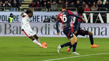 Гол на Леао, дебют на новия нападател и първо място за Милан