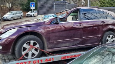 Вижте смазаната от дърво на Витоша кола, в която майка загина пред очите на децата си